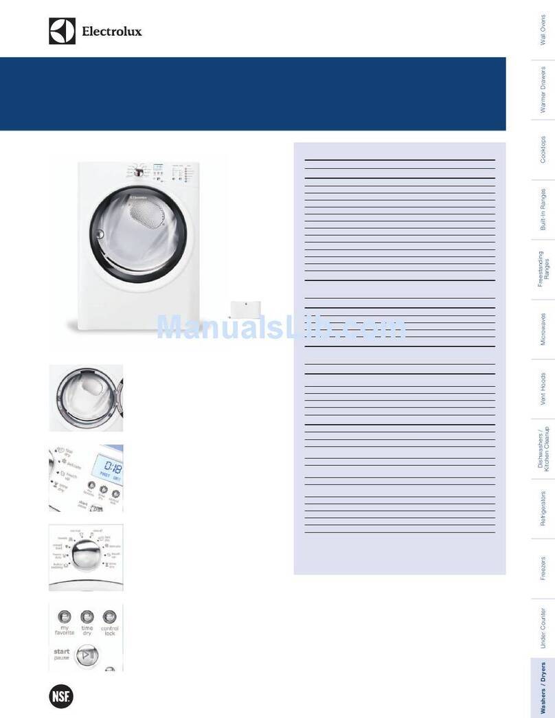 Electrolux EIGD50LIW Product specifications