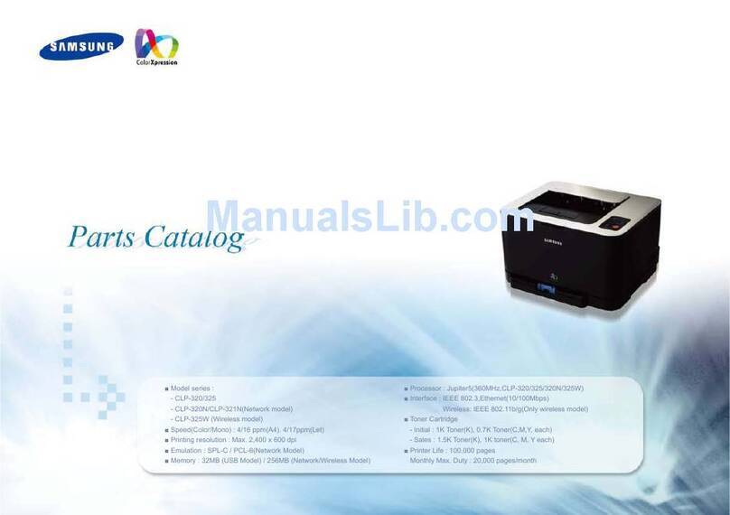 Samsung CLP-320 Series Instruction Manual Samsung CLP-320 Series Instruction Manual