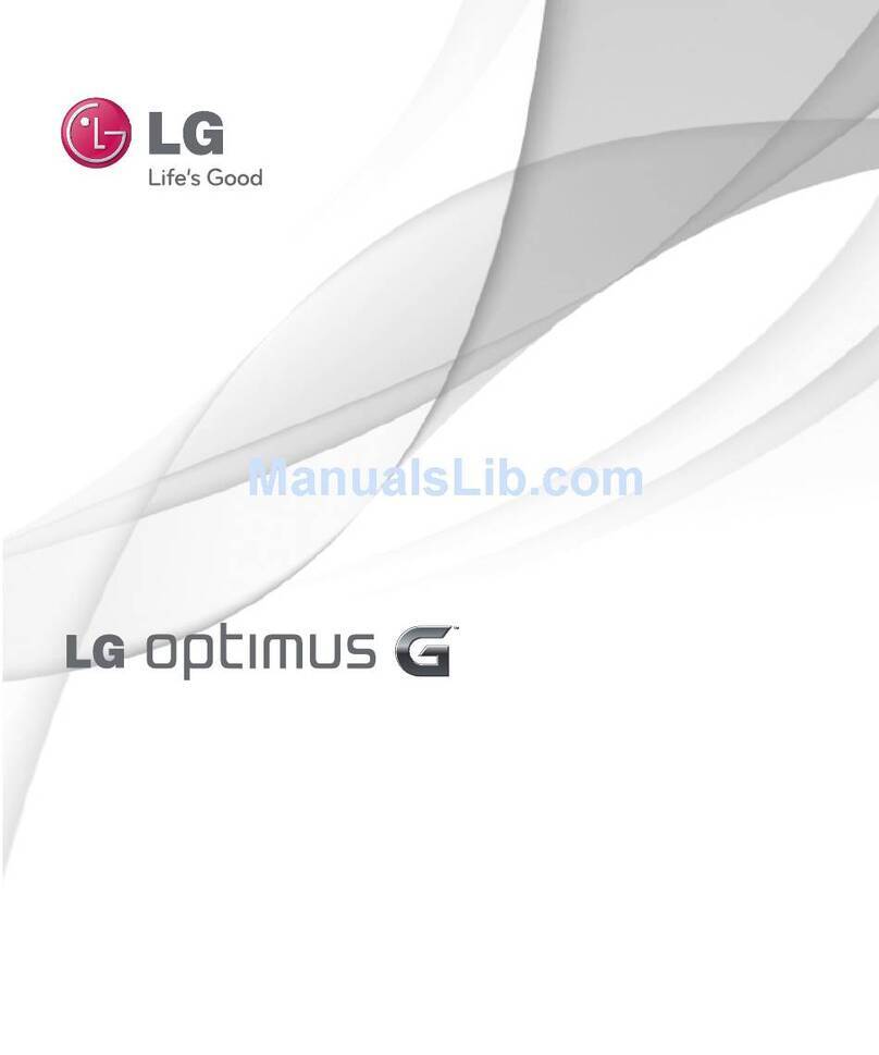 LG Optimus G E970 User manual