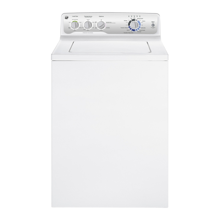 GE GTWN4250DWS User manual