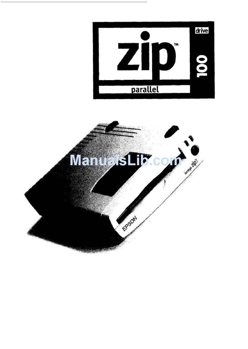 Epson Zip-100P (Parallel) Installation & user guide