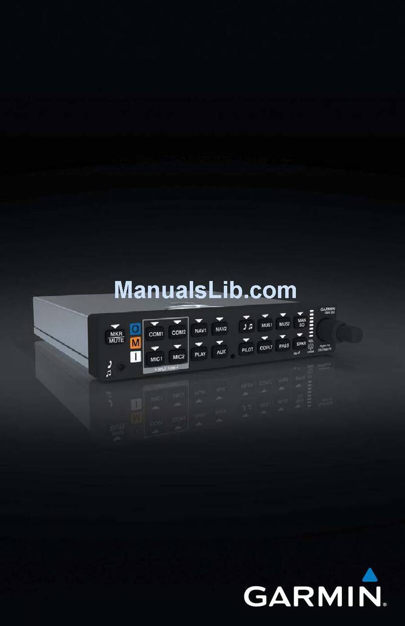 Garmin GMA 350 Manual