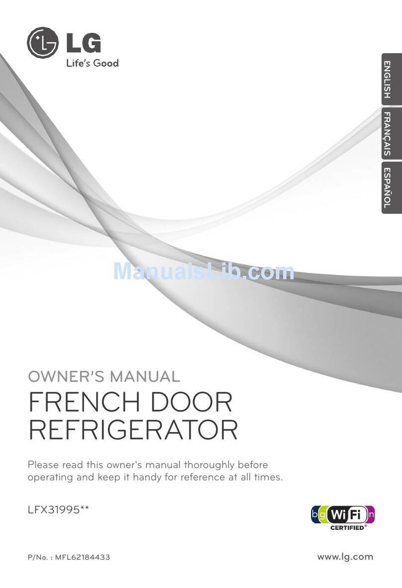 LG LFX31995ST User manual