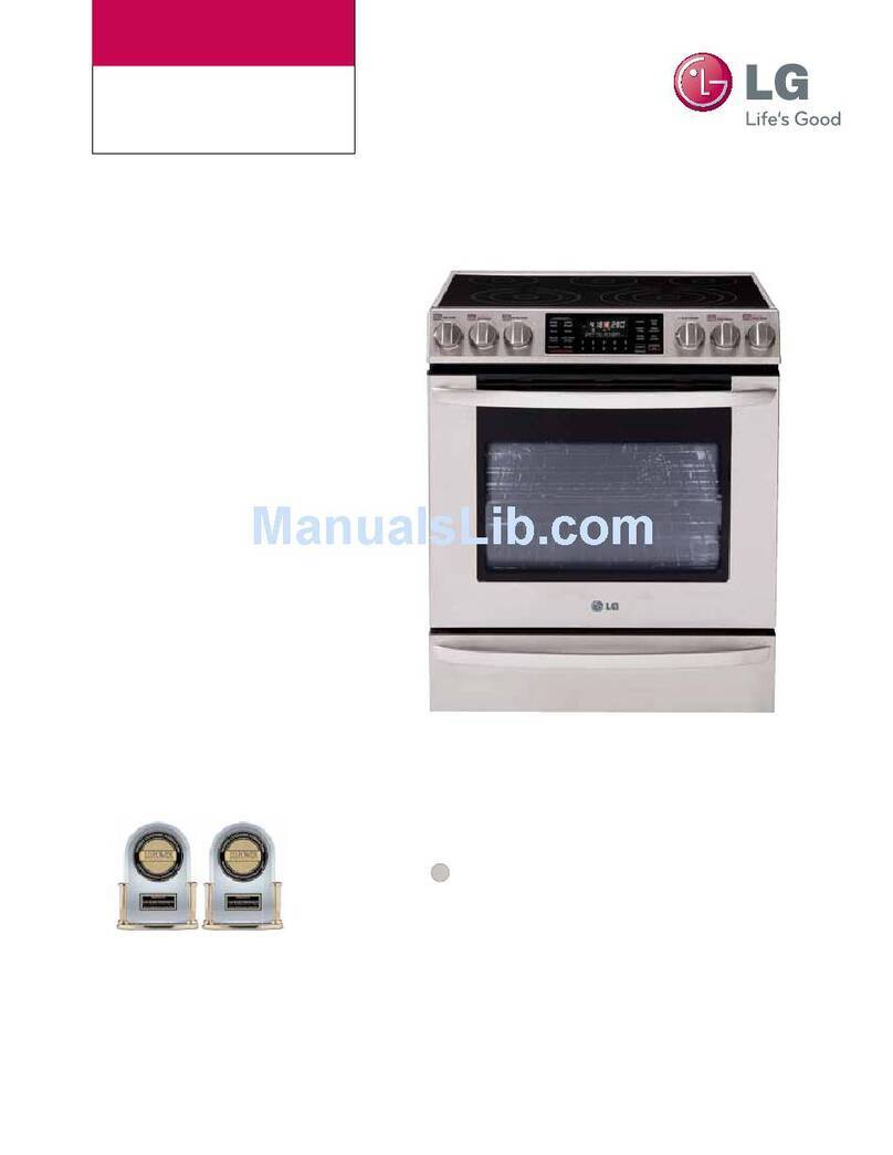 LG LSE3092ST User manual