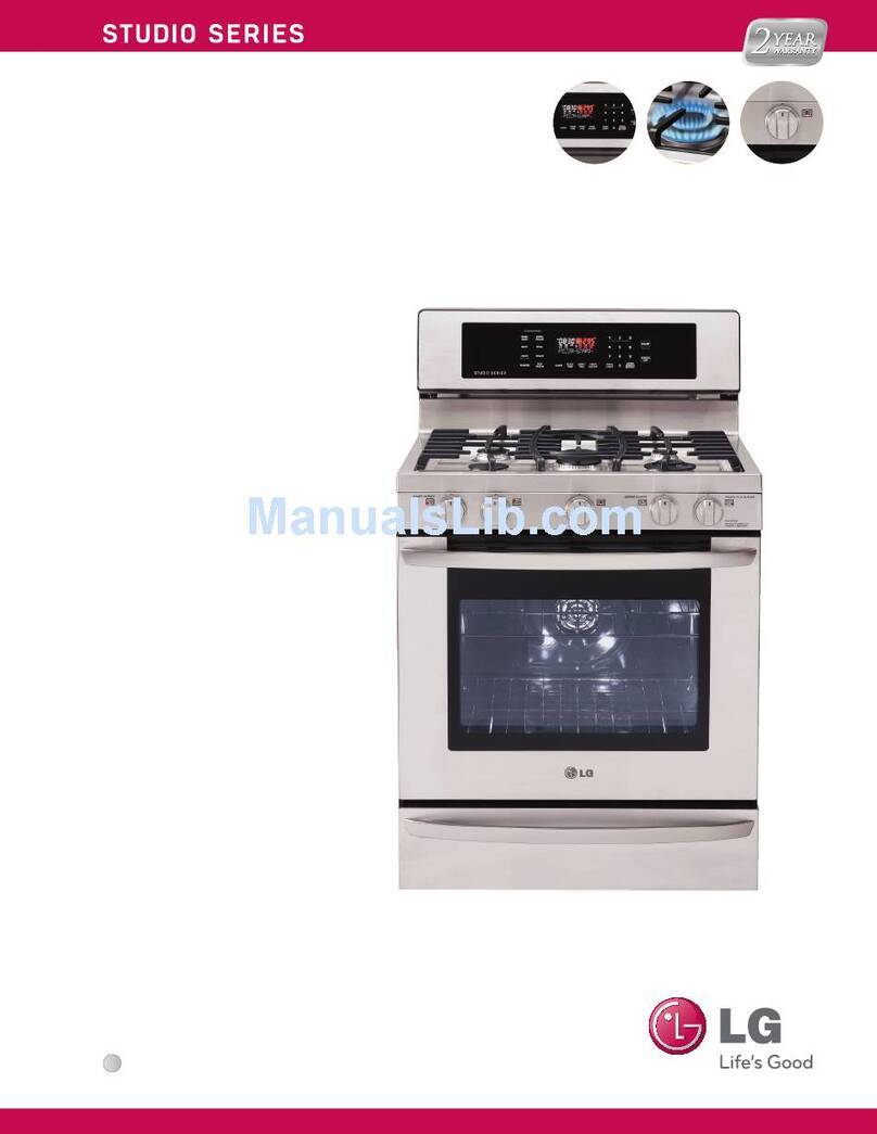 LG LSRG309ST User manual