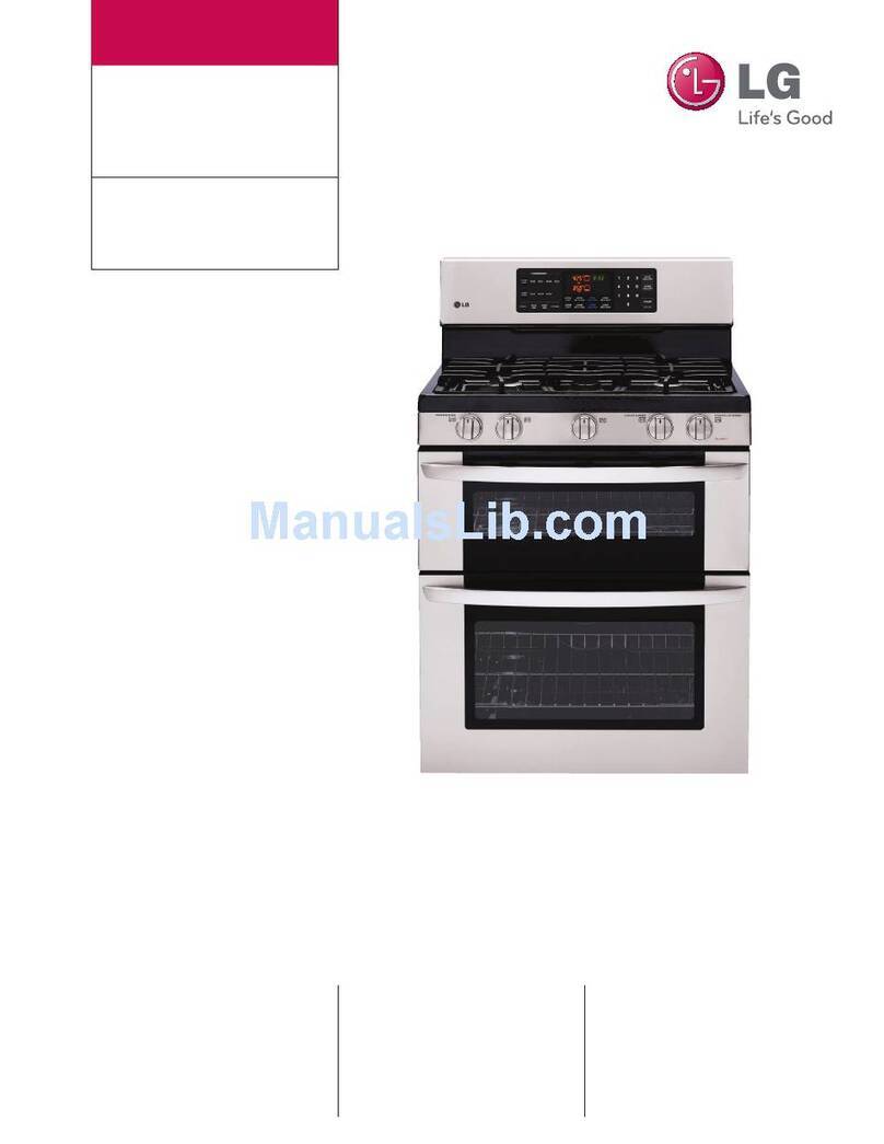 LG LDG3016ST User manual