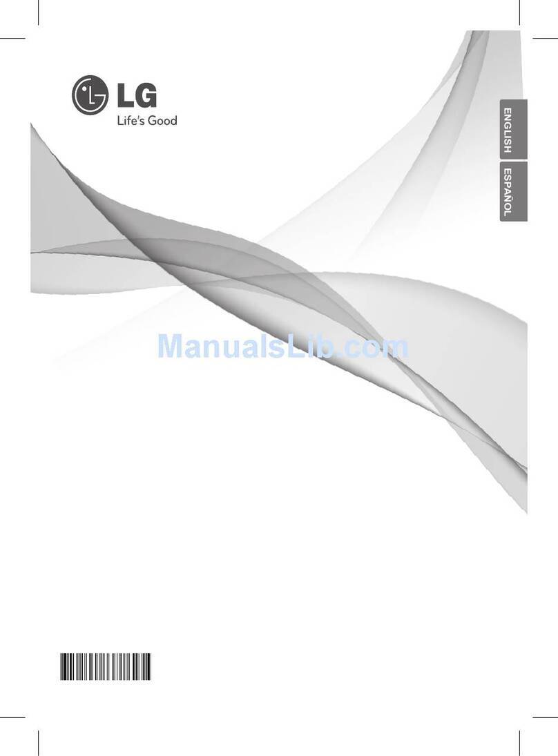 LG LDG3015SB User manual