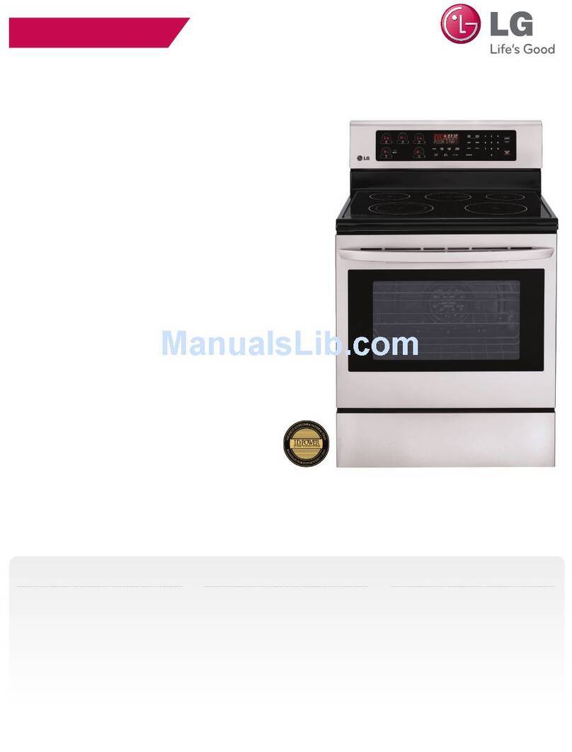 LG LRE3023SB User manual
