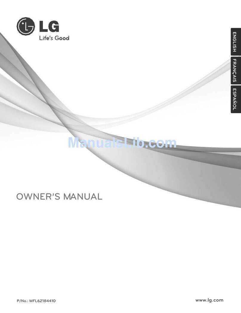 LG LFX28978SB owner's manual