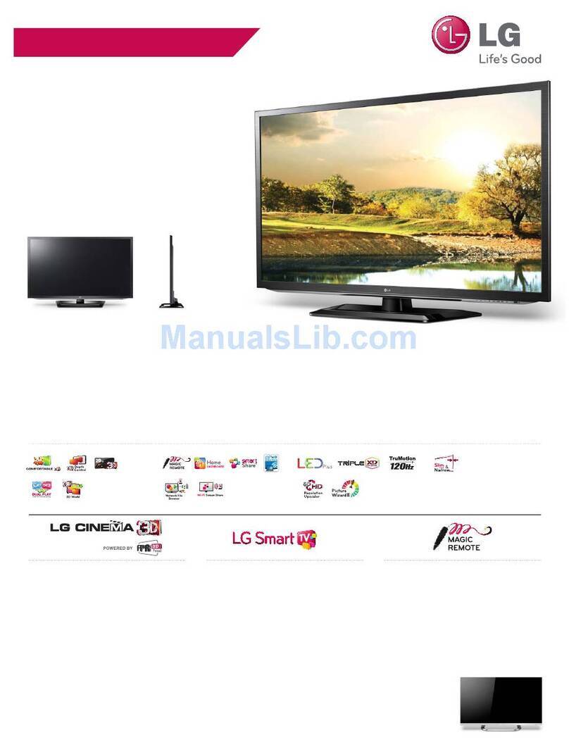 LG 65LM6200 User manual