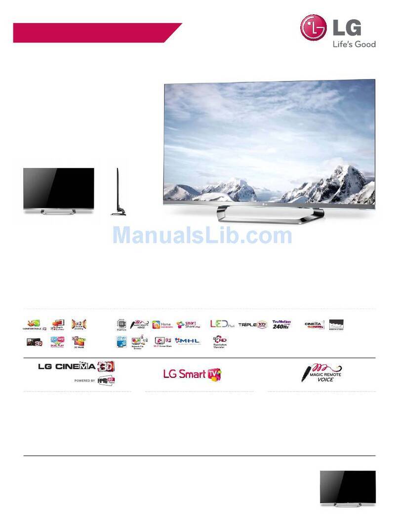 LG 55LM8600 User manual