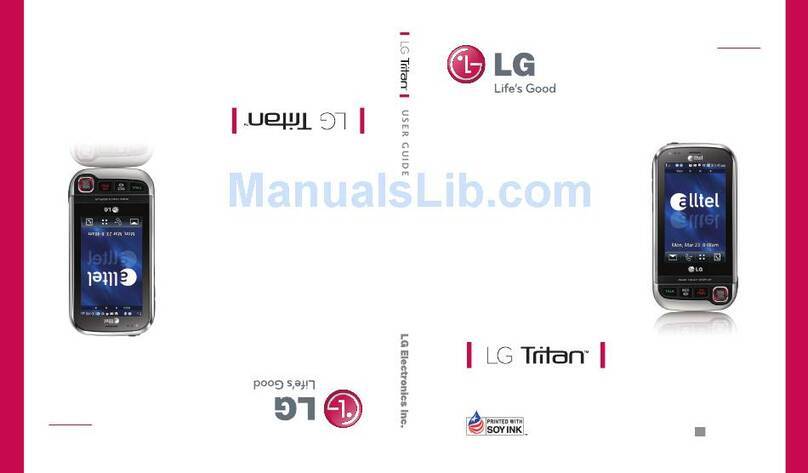 LG Tritan AX840 User manual