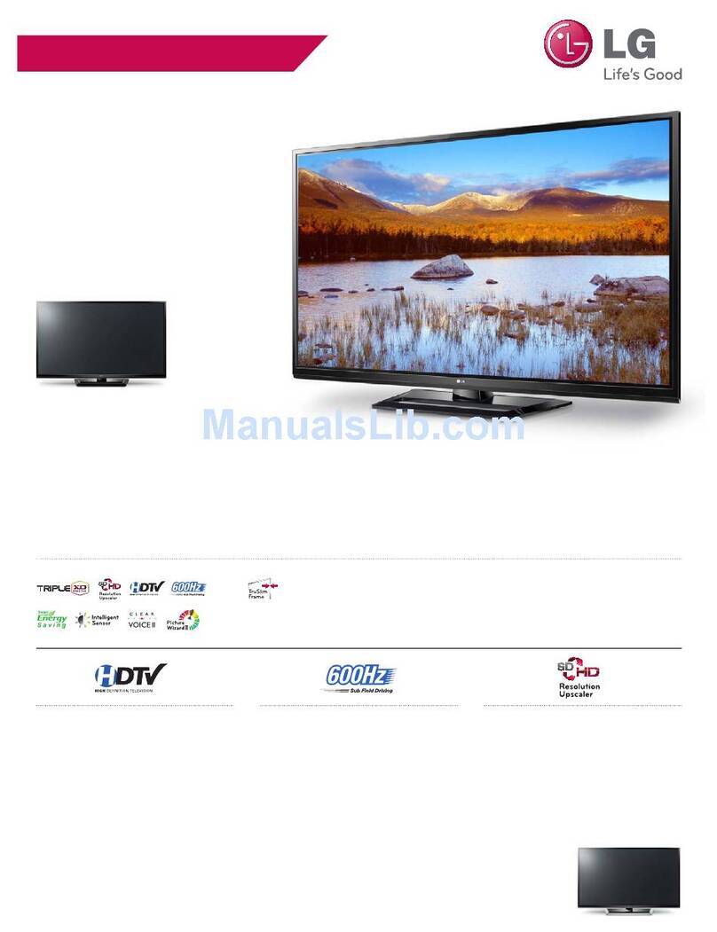 LG 50PA4500 Specifications