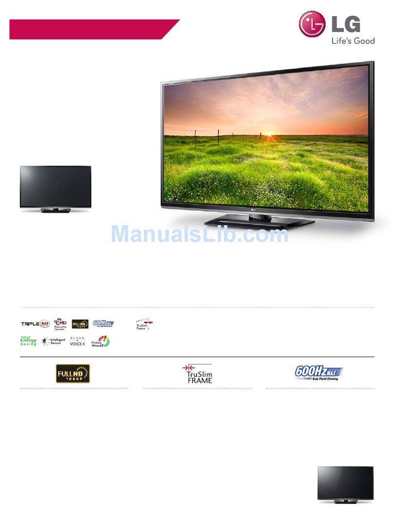 LG 60PA5500 User manual