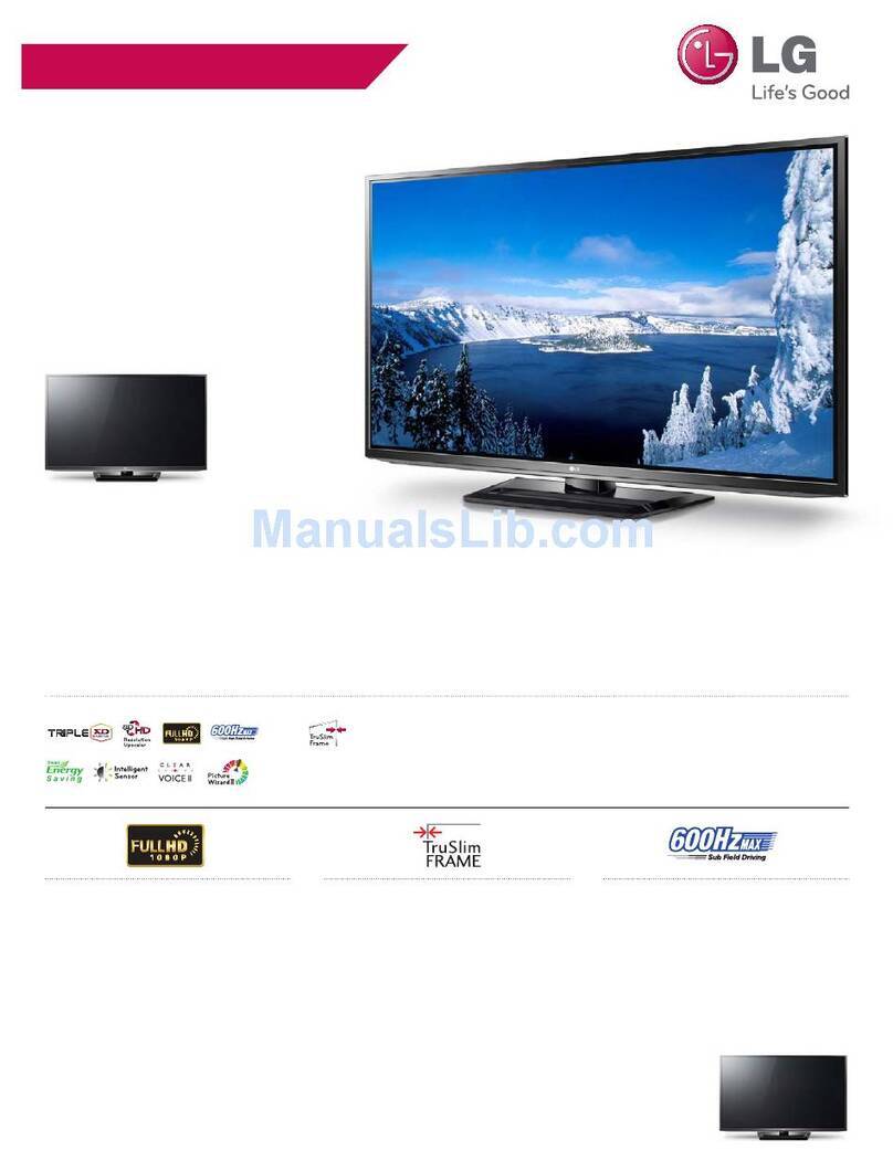 LG 60PA6500 User manual