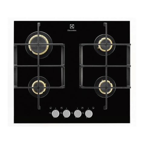 Electrolux EGT6345YOK User manual