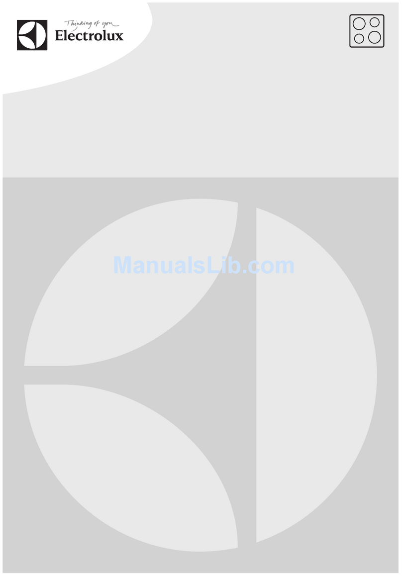 Electrolux EGG6343NOX User manual