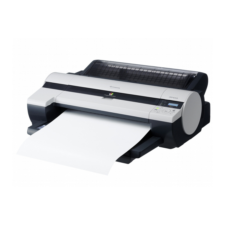 Canon IPF600 Setup guide
