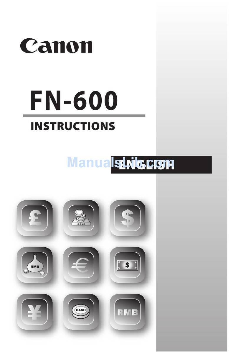 Canon FN-600 user manual