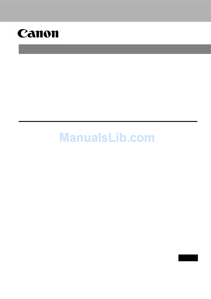 Canon VB-C300 User manual