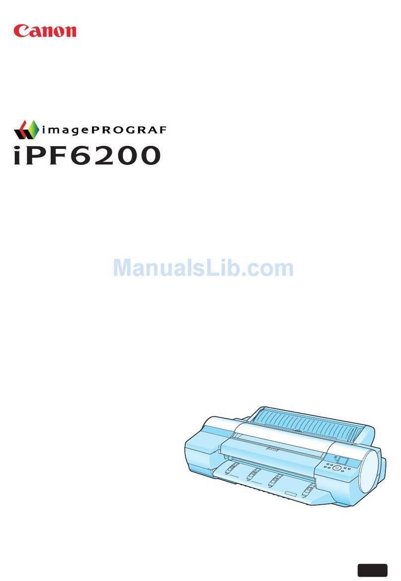 Canon imagePROGRAF iPF6200 User manual