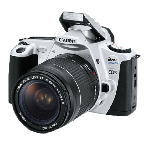 Canon EOS Rebel 2000 User manual Canon EOS Rebel 2000 User manual