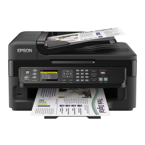 Epson WorkForce WF-2540 User manual