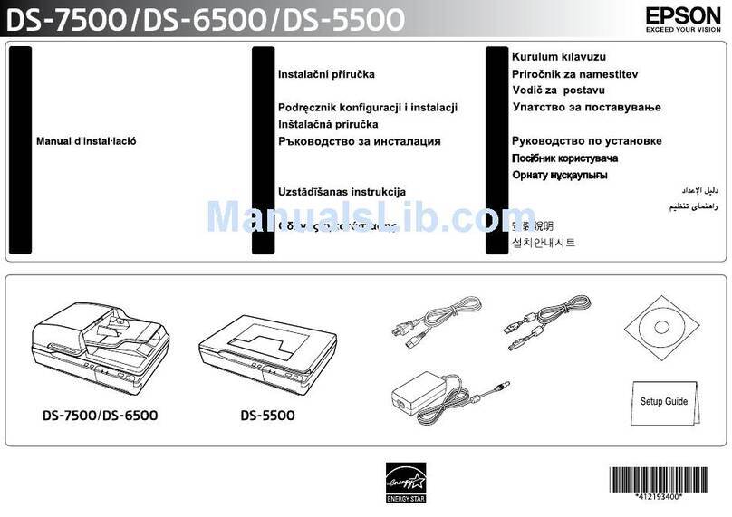 Epson WorkForce DS-5500 User manual