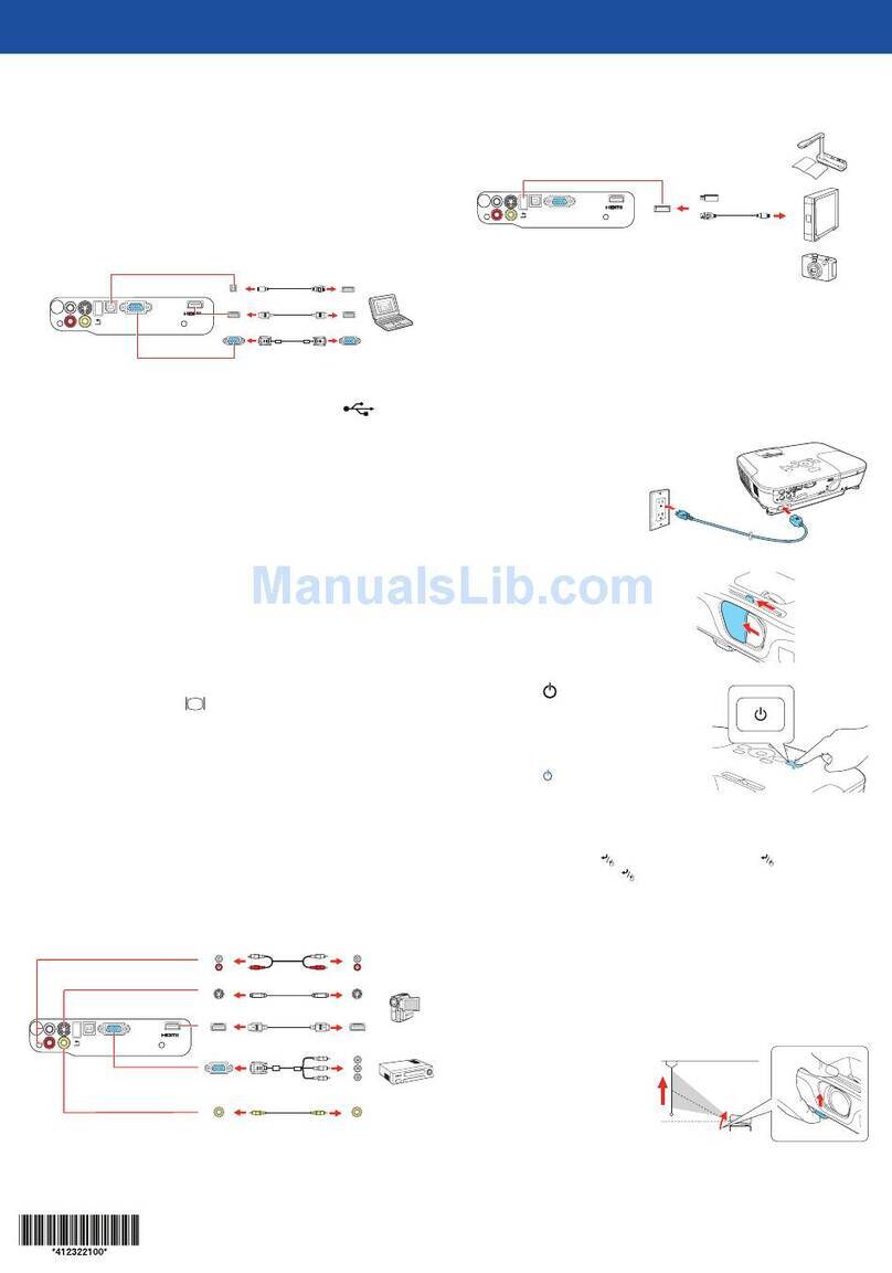 Epson EX3212 User manual