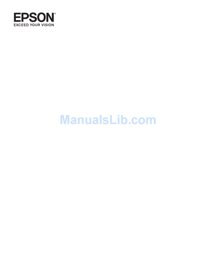 Epson Stylus Pro GS6000 Operating manual