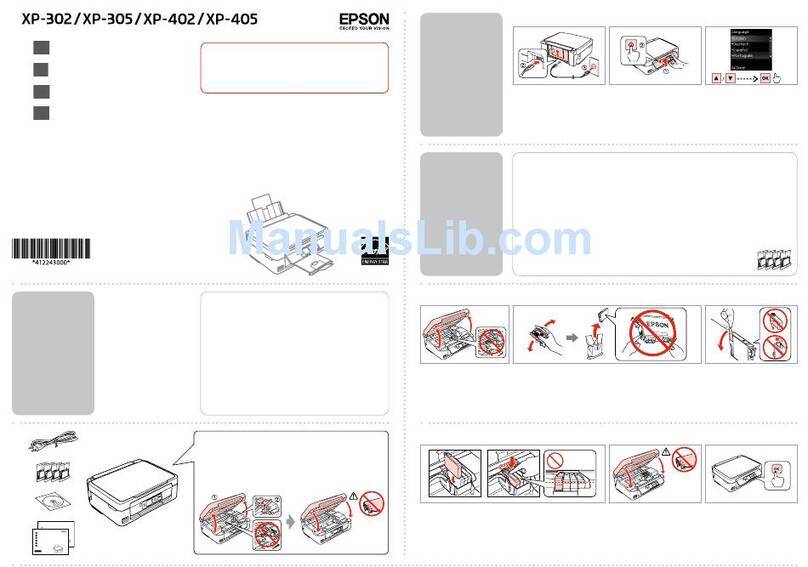 Epson Expression Home XP-305 User guide