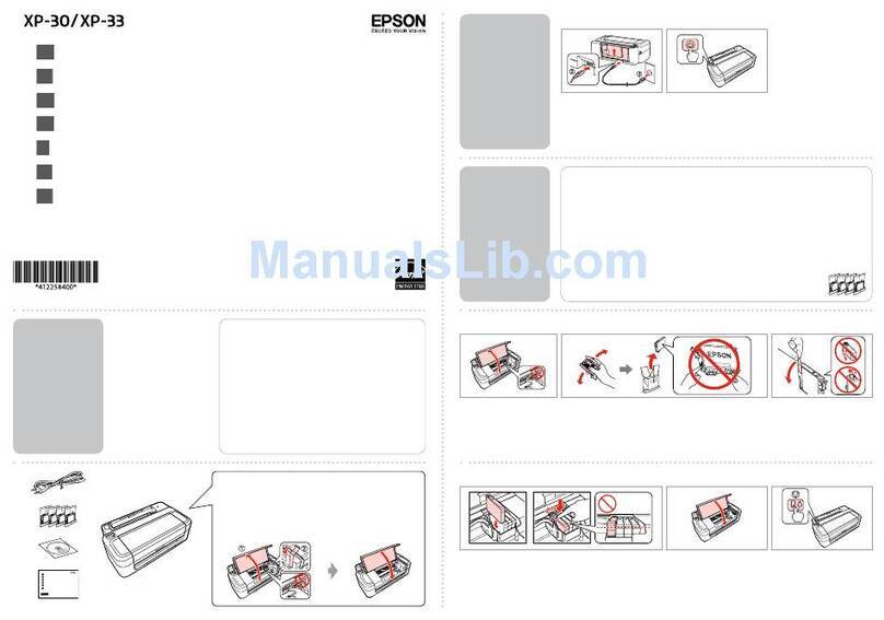 Epson Expression Home XP-30 User guide
