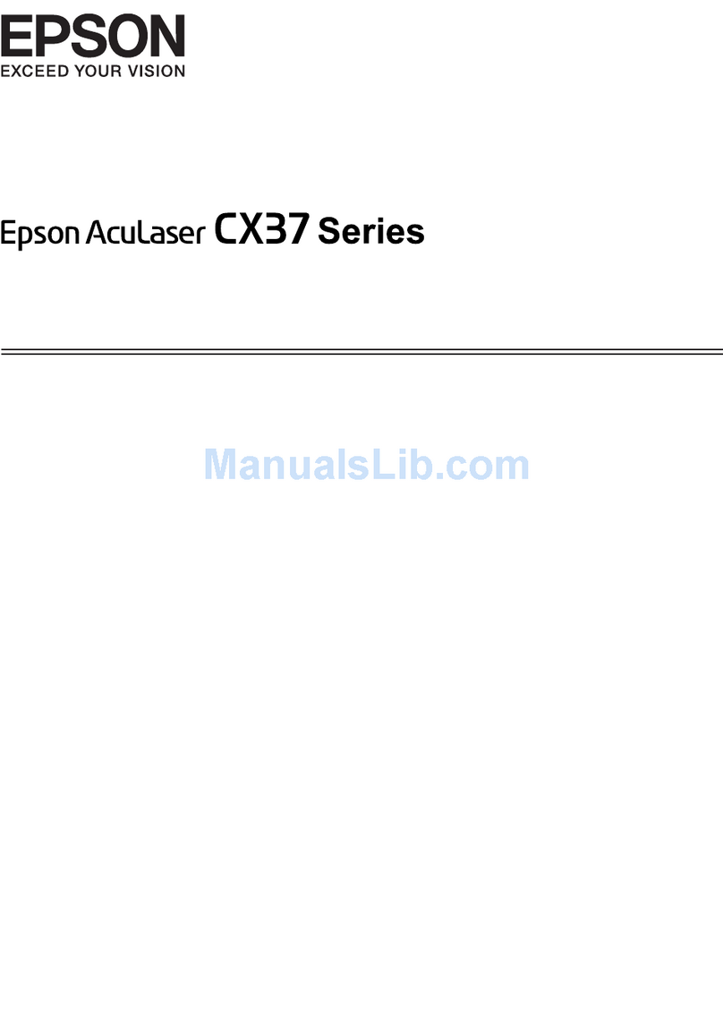Epson AcuLaser CX37DN  Guide User manual