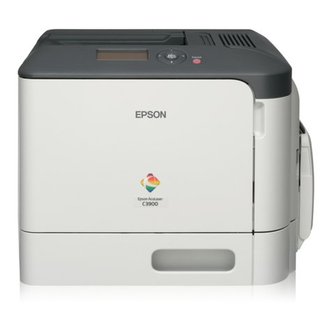 Epson AcuLaser C3900N User manual
