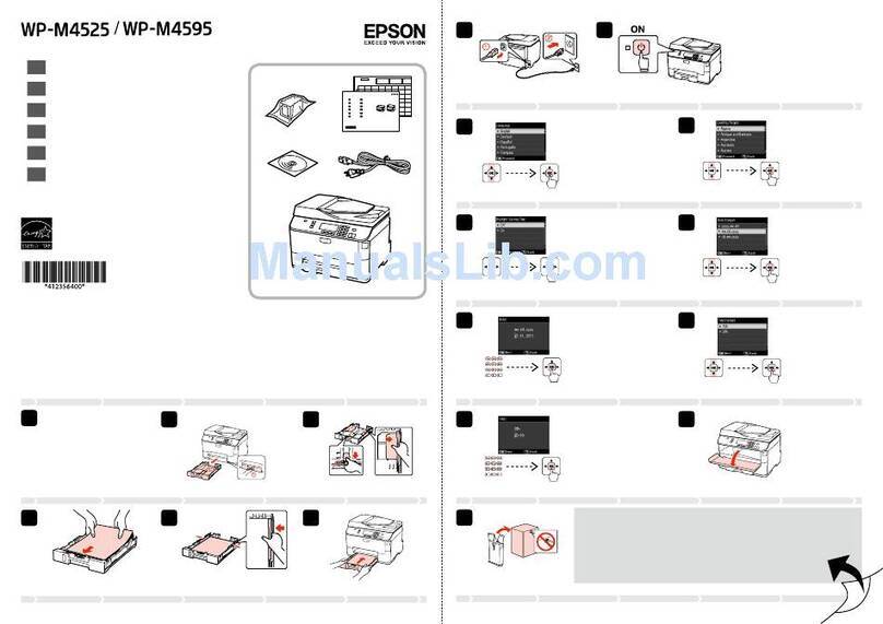Epson WorkForce Pro WP-M4525 User manual
