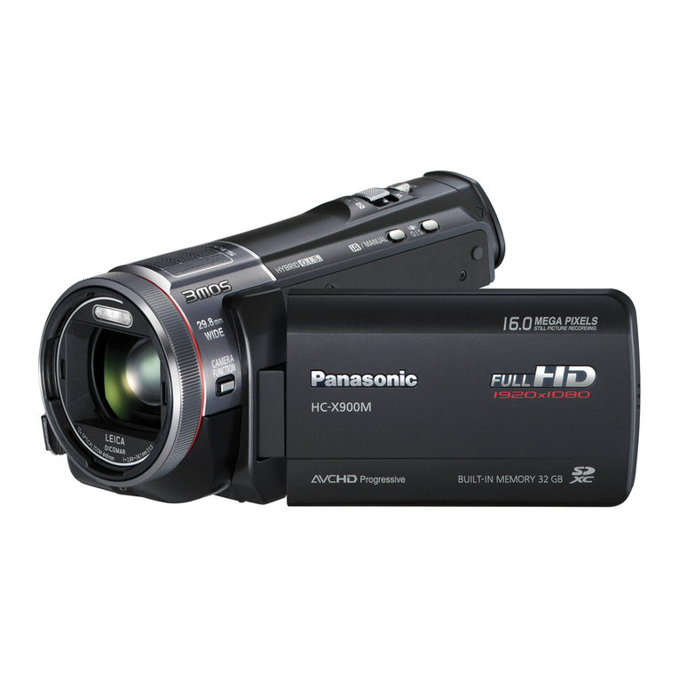 Panasonic HC-X900M owner's manual