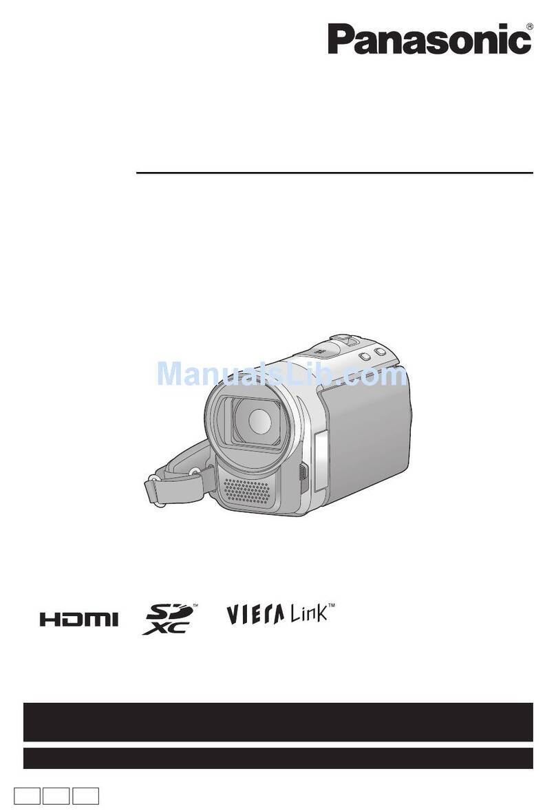 Panasonic HC-V10K User manual