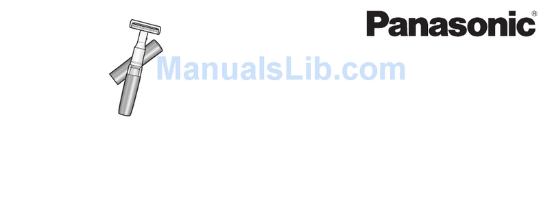 Panasonic ES-WR40VP User manual