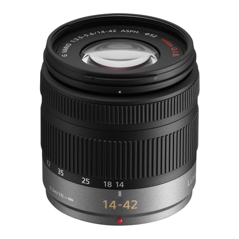 Panasonic Lumix H-FS014042 User manual