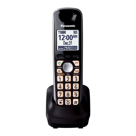 Panasonic KX-TGA401B installation manual