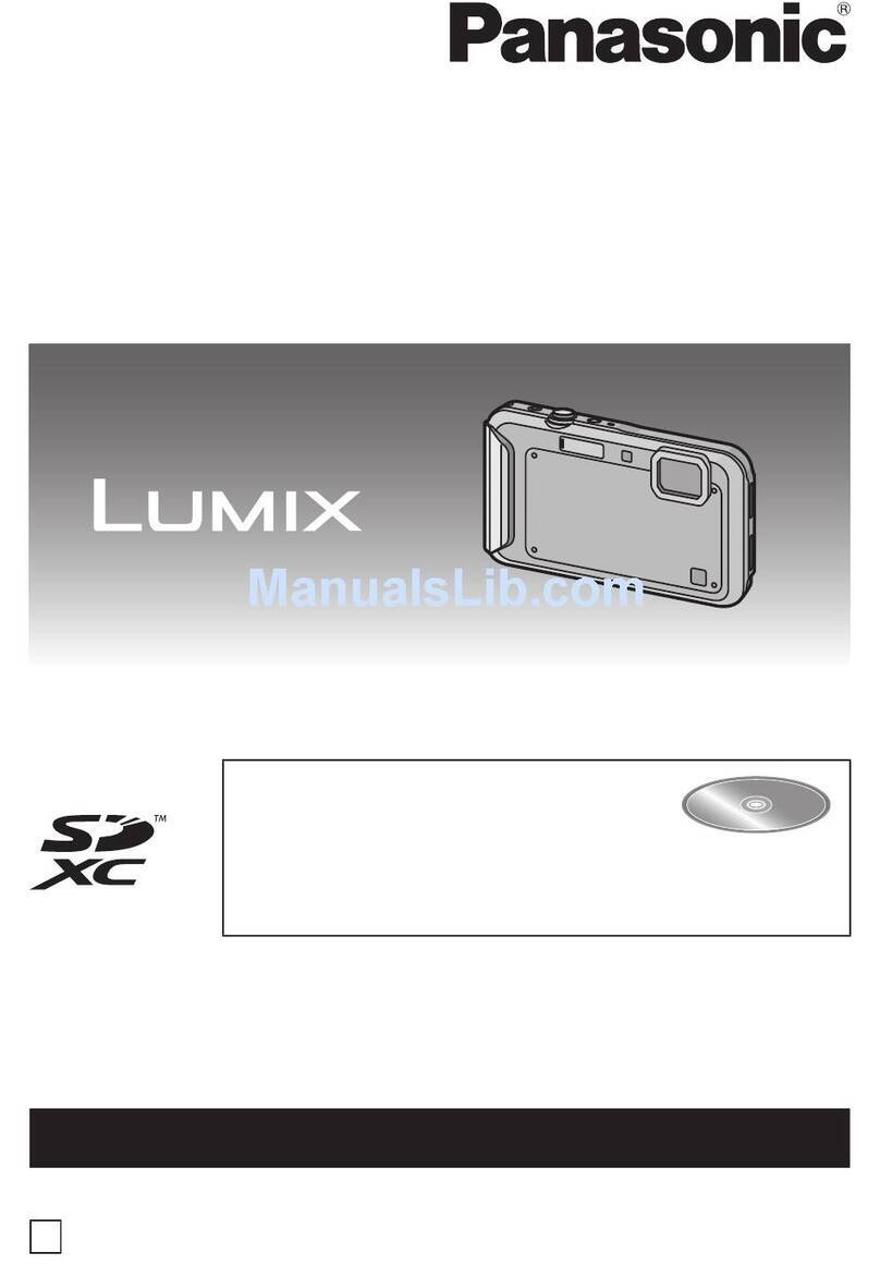 Panasonic DMC-TS20K Installation and service instructions Panasonic DMC-TS20K Installation and service instructions