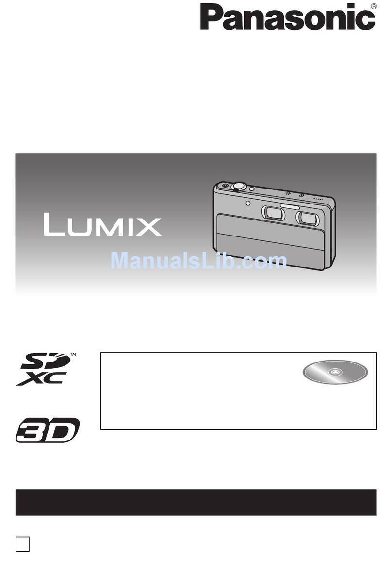 Panasonic DMC-3D1K Installation and service instructions