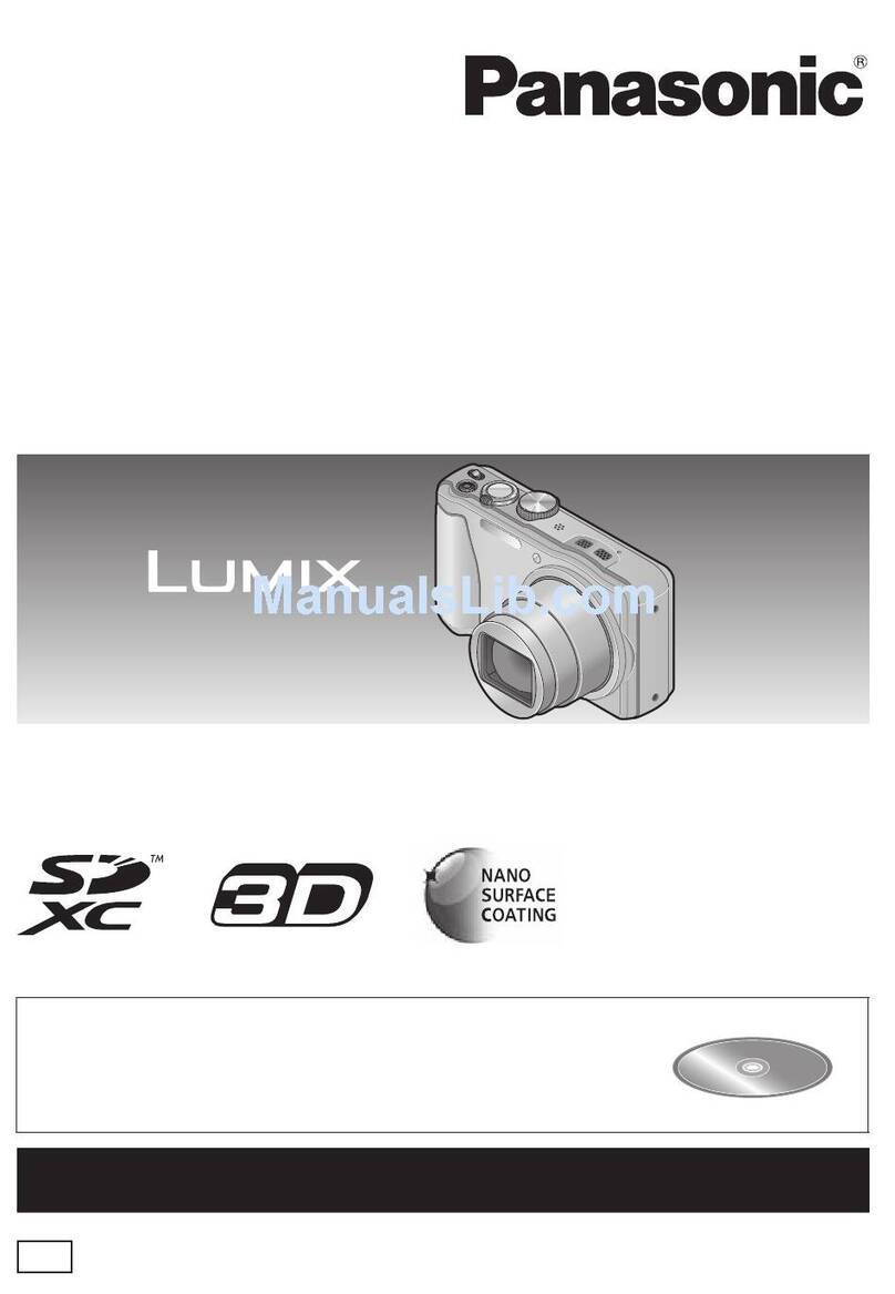 Panasonic DMC-ZS20W Installation and service instructions