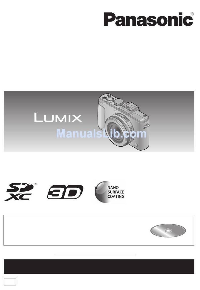 Panasonic DMC-LX7K Installation and service instructions
