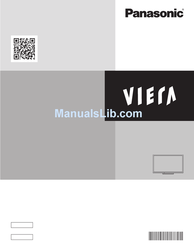 Panasonic Viera TC-P50X5 User manual