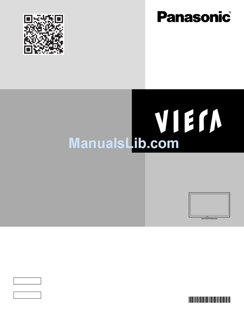 Panasonic Viera TC-L47E5 User manual