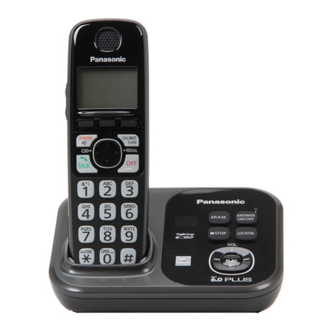 Panasonic KX-TG4734B User manual Panasonic KX-TG4734B User manual