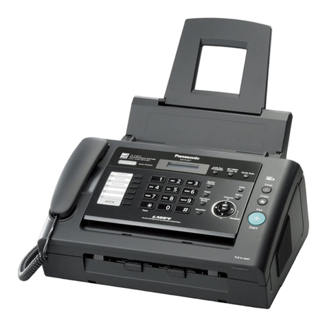 Panasonic KX-FL421 User manual Panasonic KX-FL421 User manual
