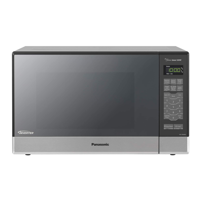 Panasonic NN-SA651S operating instructions