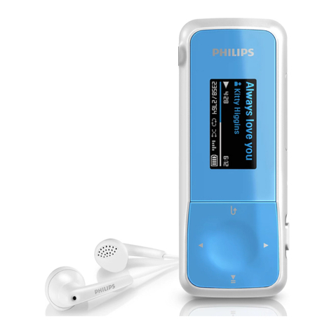 Philips SA1MXX04R/37 User manual